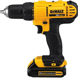 DeWalt Cordless Drill/Driver Kit with 100pc Bit Set