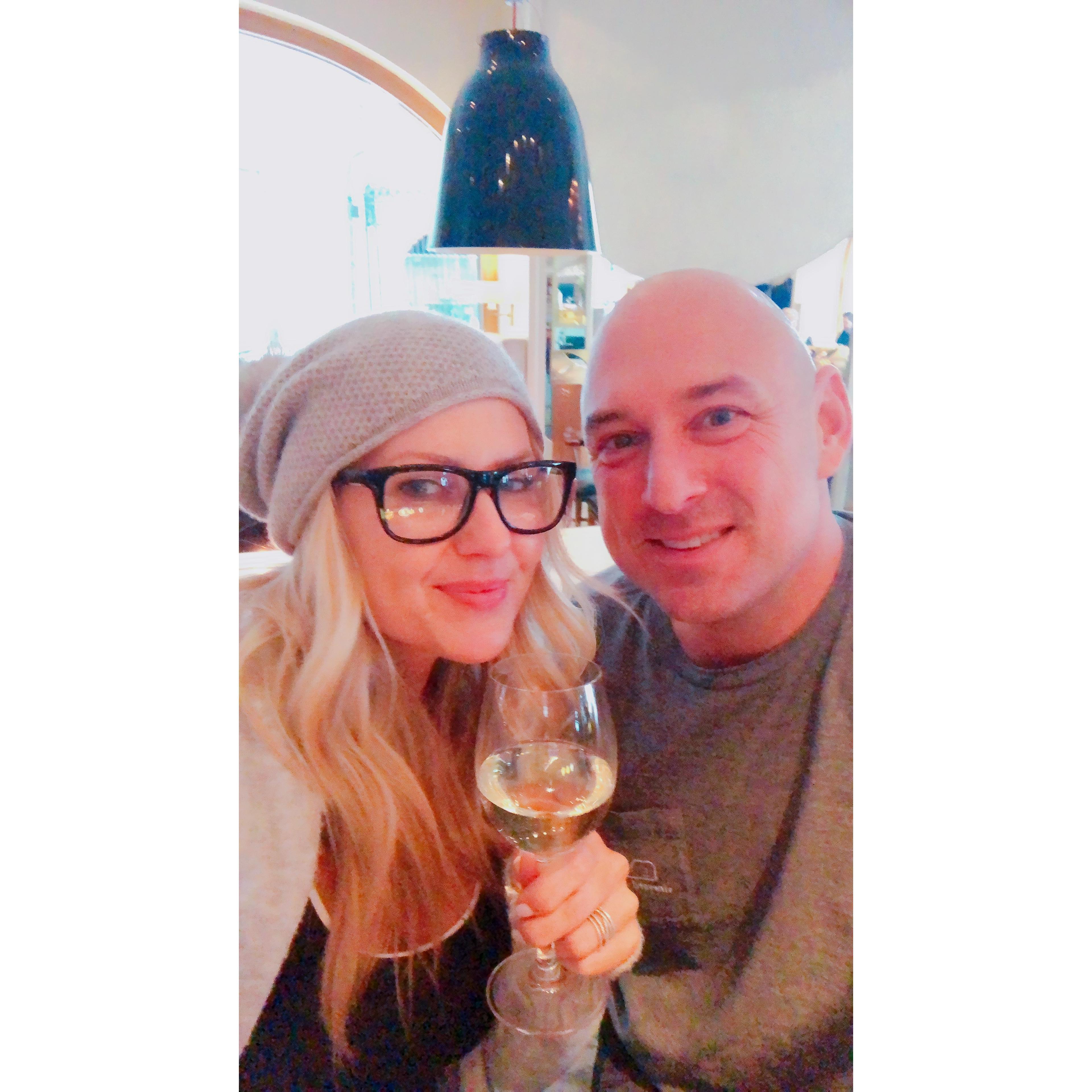 Our first trip to Sweden together! Skål!!