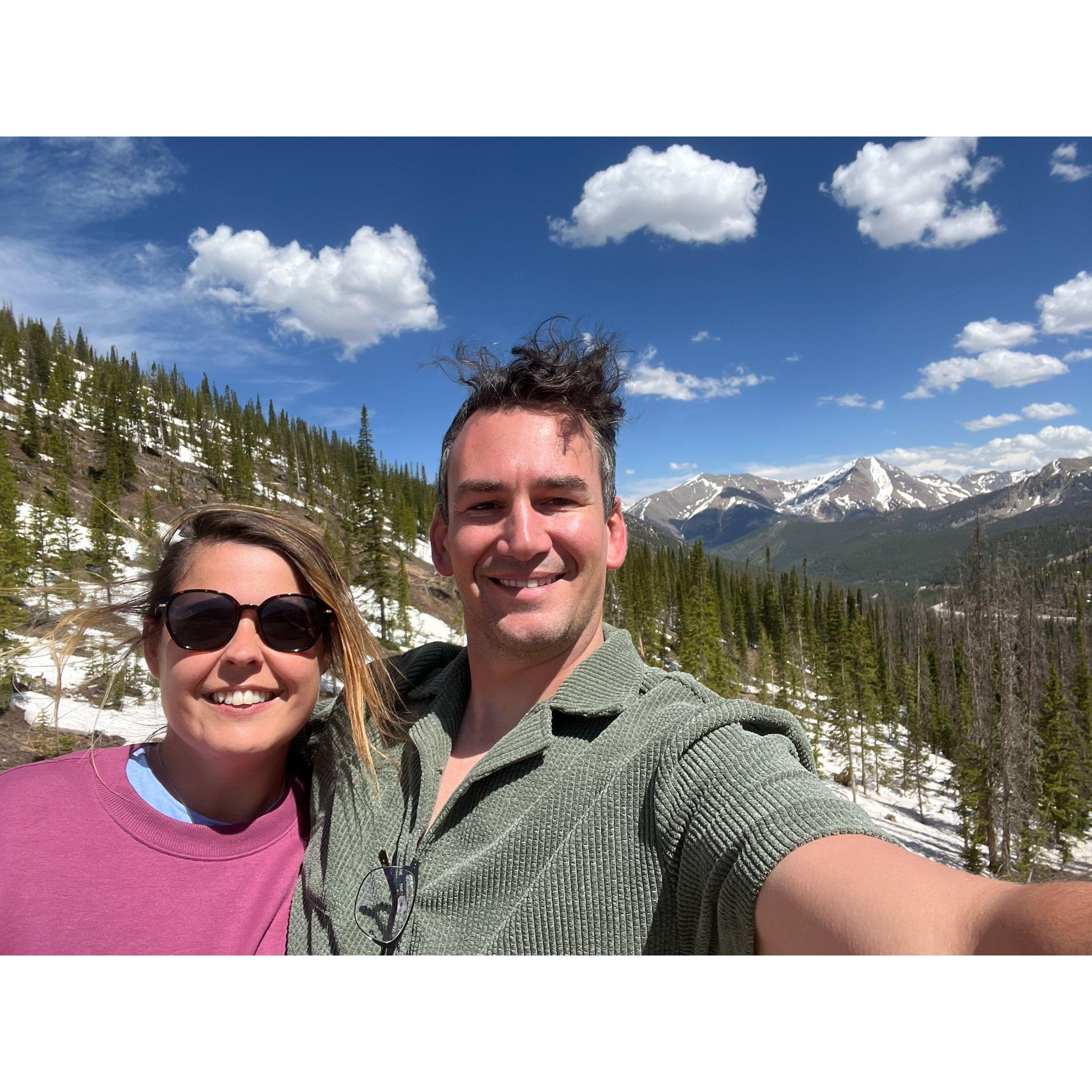 On top of the Continental Divide