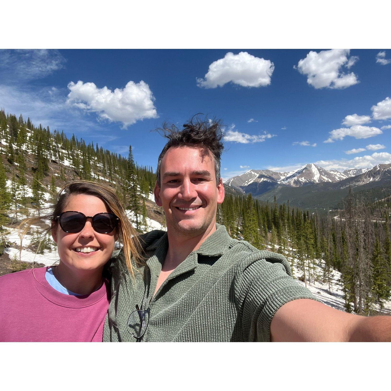 On top of the Continental Divide