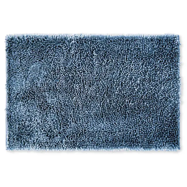 Wild Sage™ Noodle 24-Inch x 40-Inch Bath Mat in Blue Fog