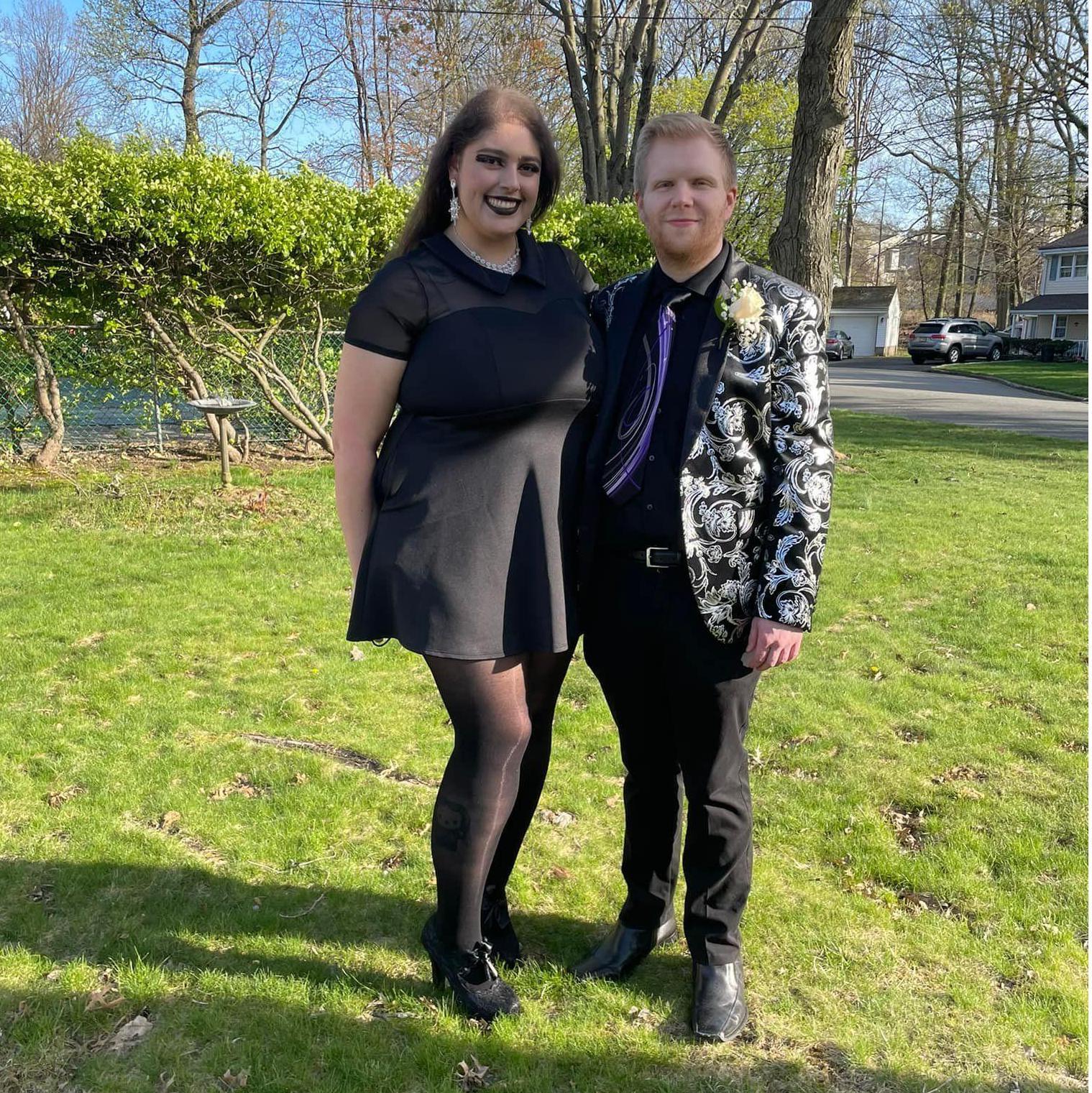 Jackee's job hosted a "prom" for her clients and staff, and of course she asked her favorite person to be her date.