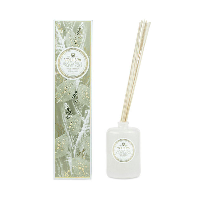 Voluspa Eucalyptus & White Sage Reed Diffuser 6.5 oz.