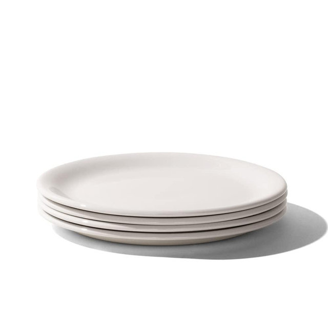 Made In Cookware - Set of 4 - Appetizer Plates - White - Porcelain England