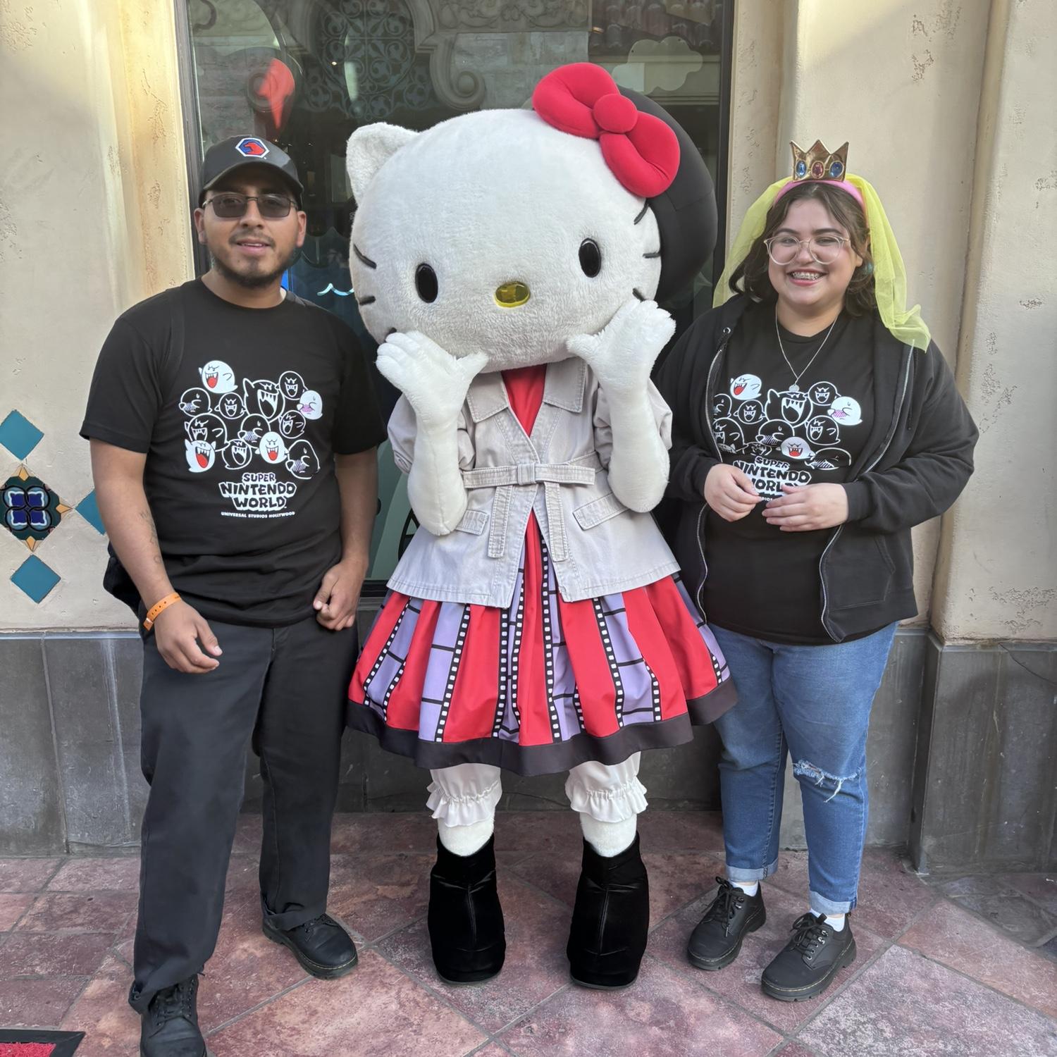 Us with Hello Kitty