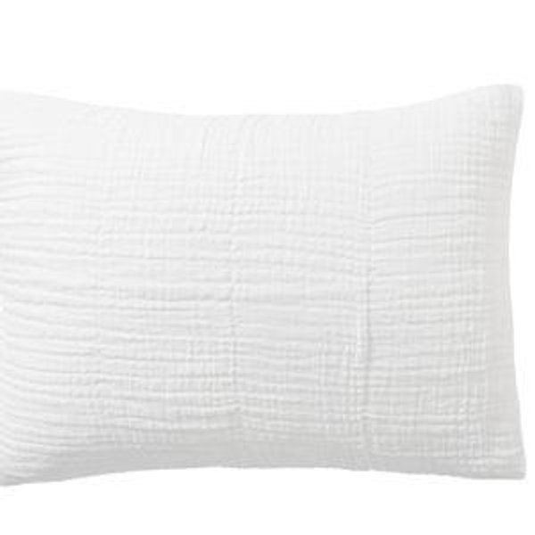 Cloud Sham - White