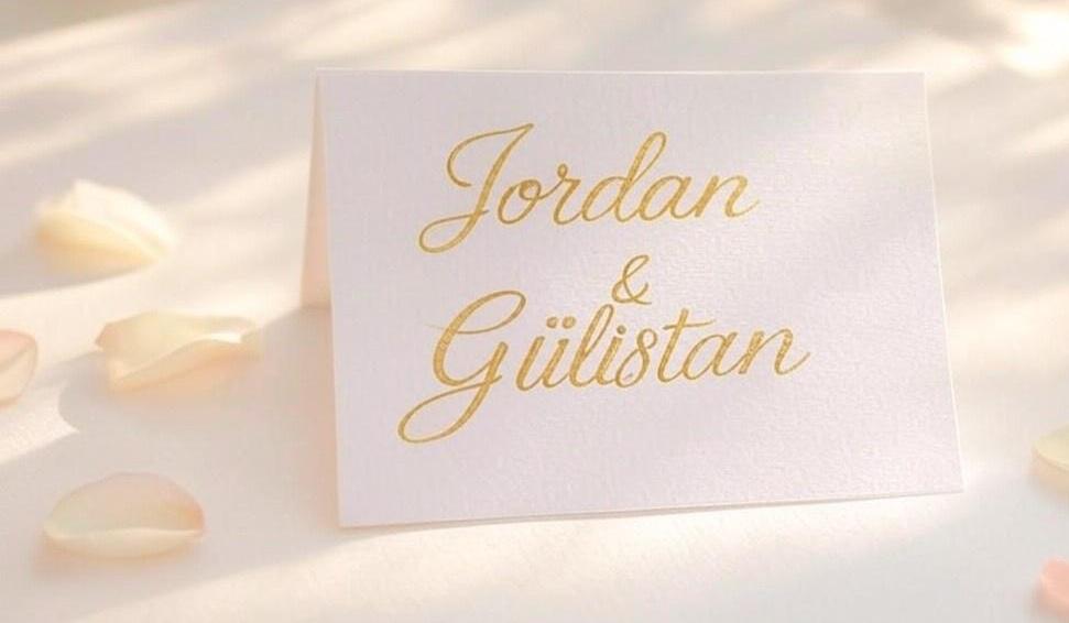 The Wedding Website of Jordan Castillo and Gulistan Can