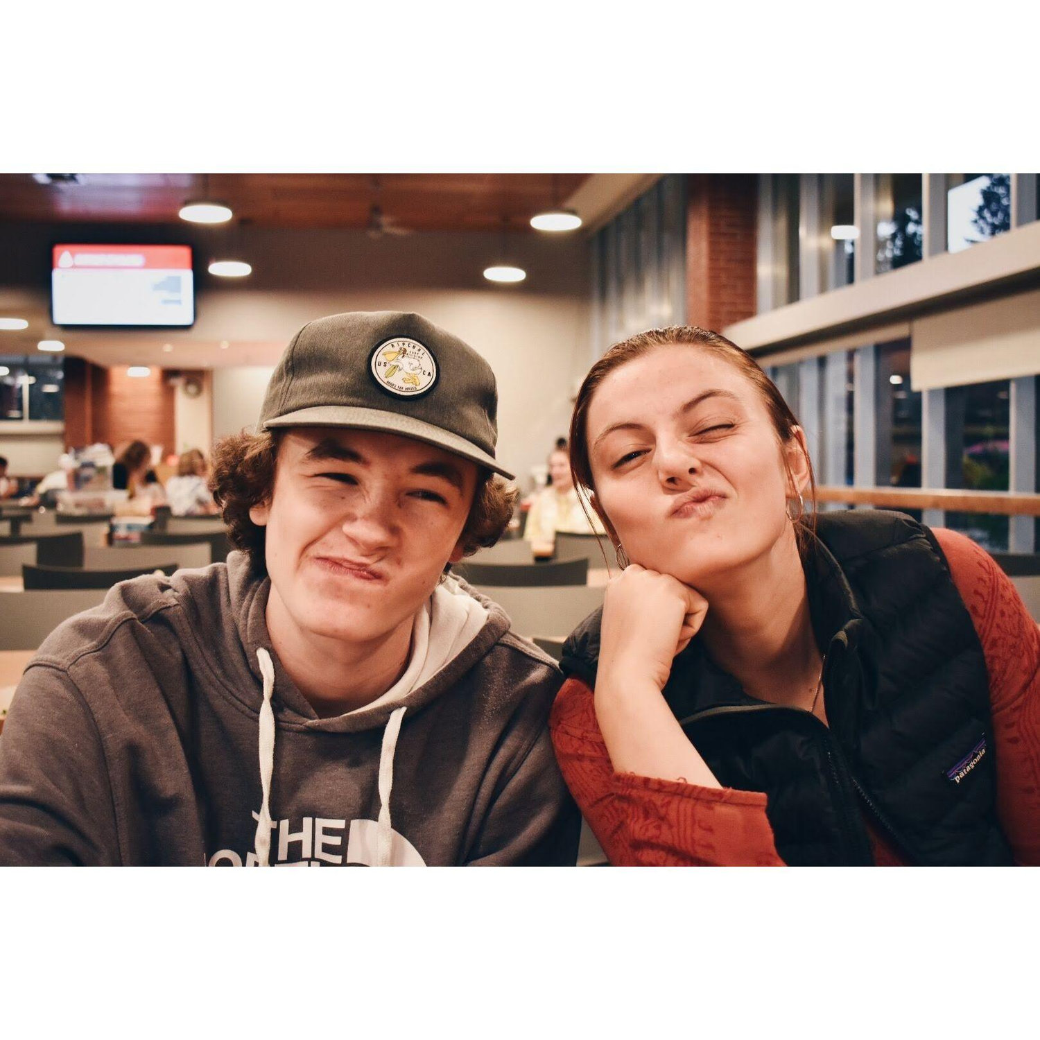 Back in 2018 a few weeks after we started dating.