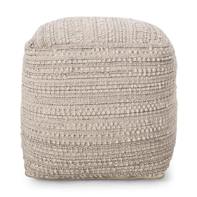 Christopher Knight Home Enon Pouf, Natural