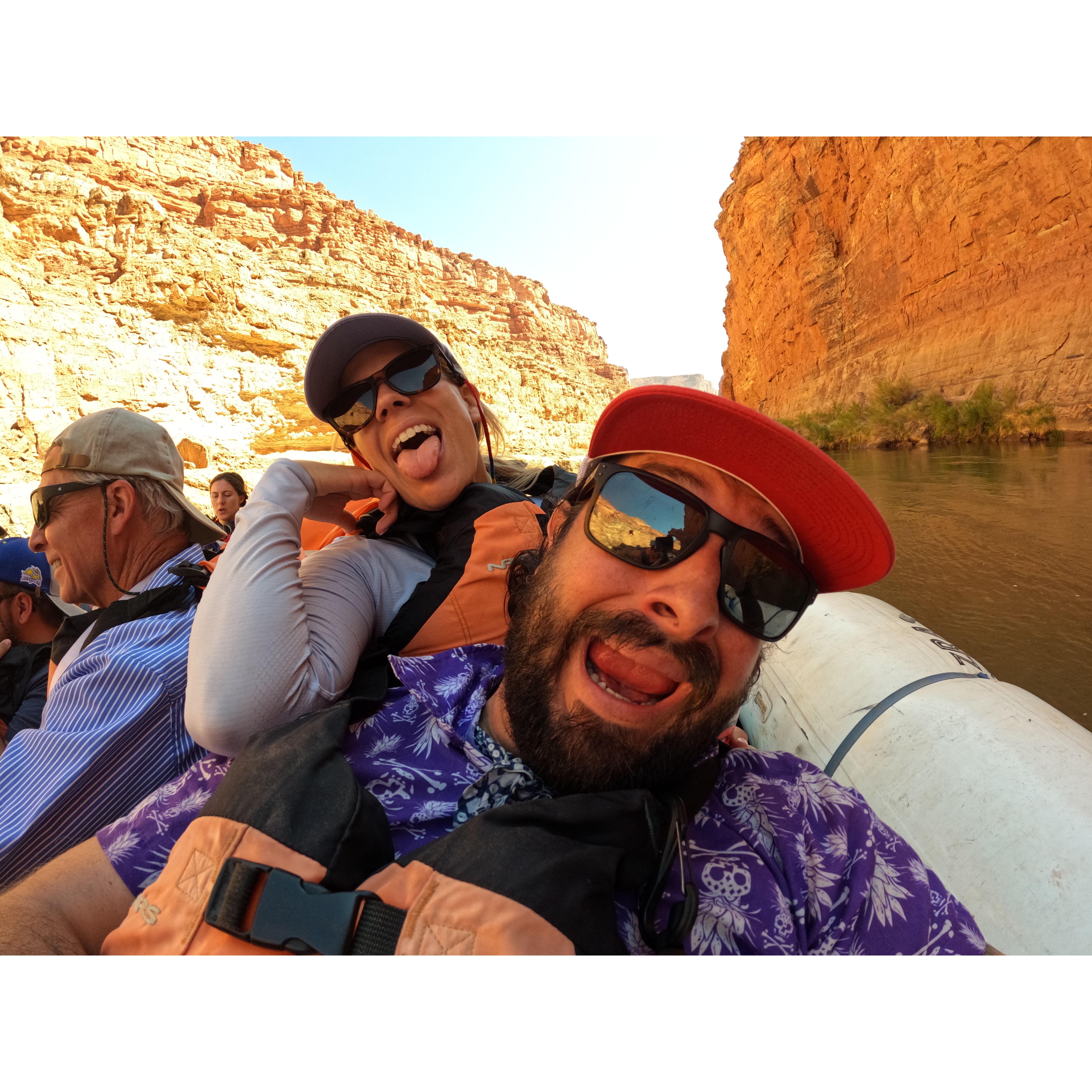 Grand Canyon (Before Hayes got thrown off the raft?)