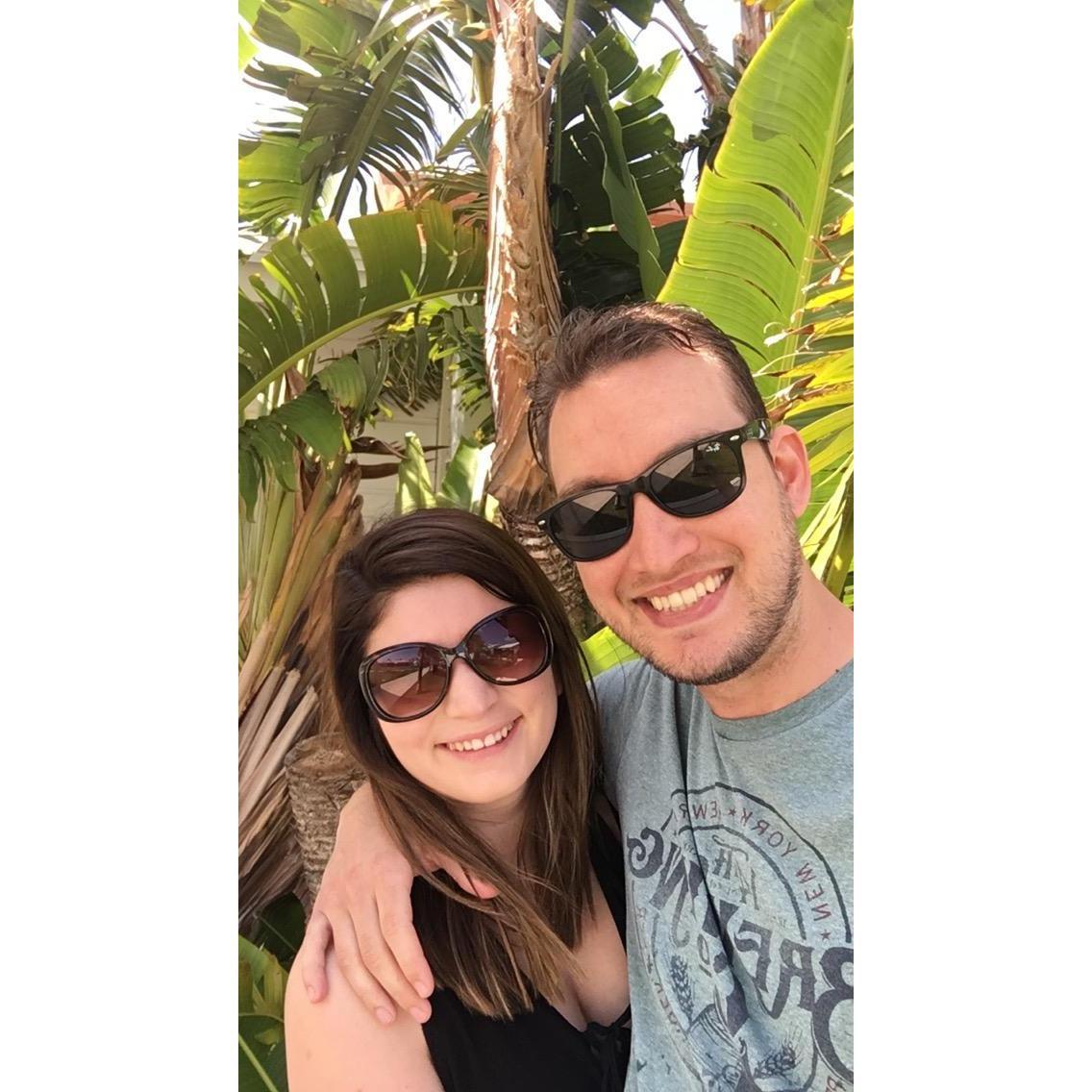 Graduation trip to the Bahamas.