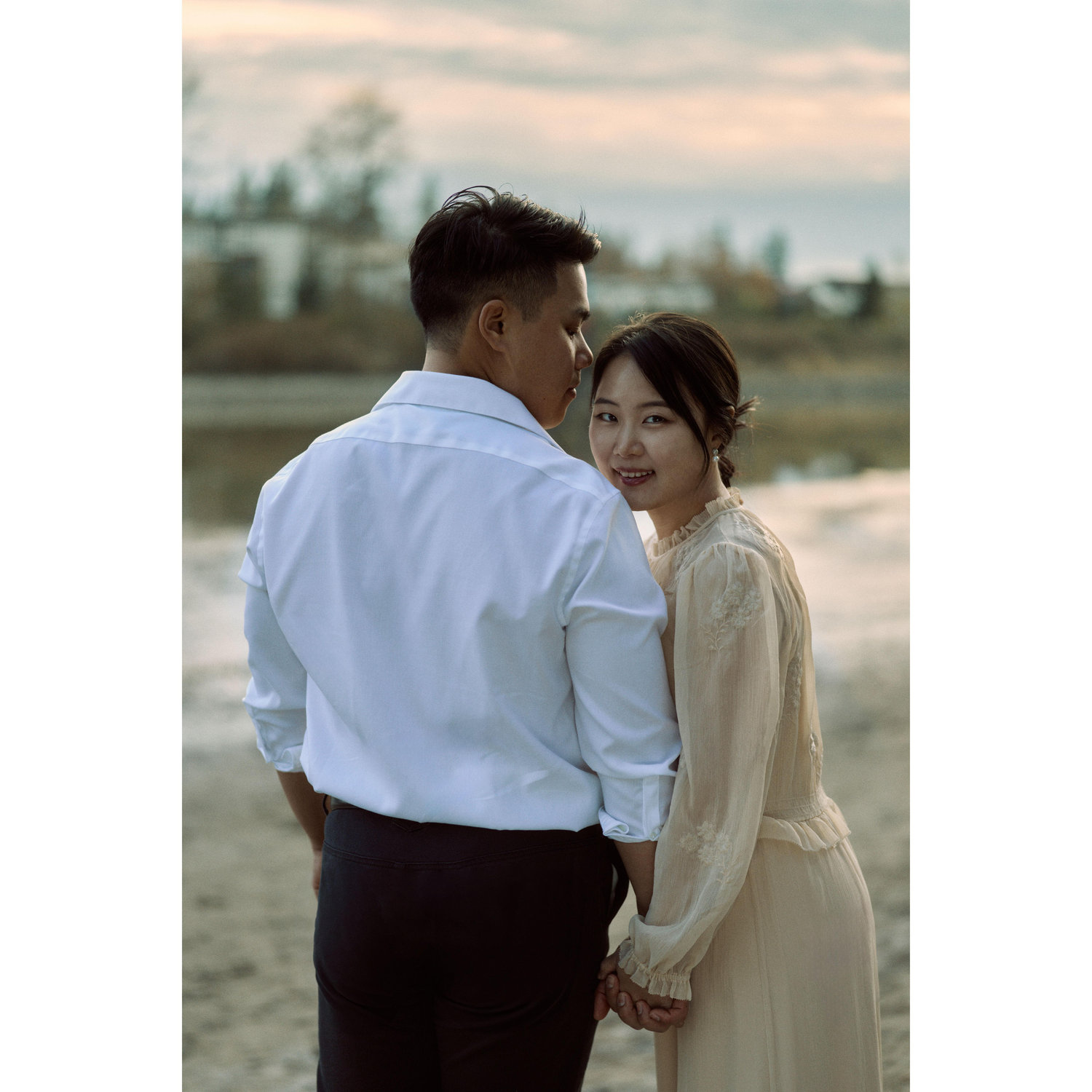 This is the place where time stood still, where a kiss turned a moment into eternity. Beneath the sky, our love sealed its first promise.