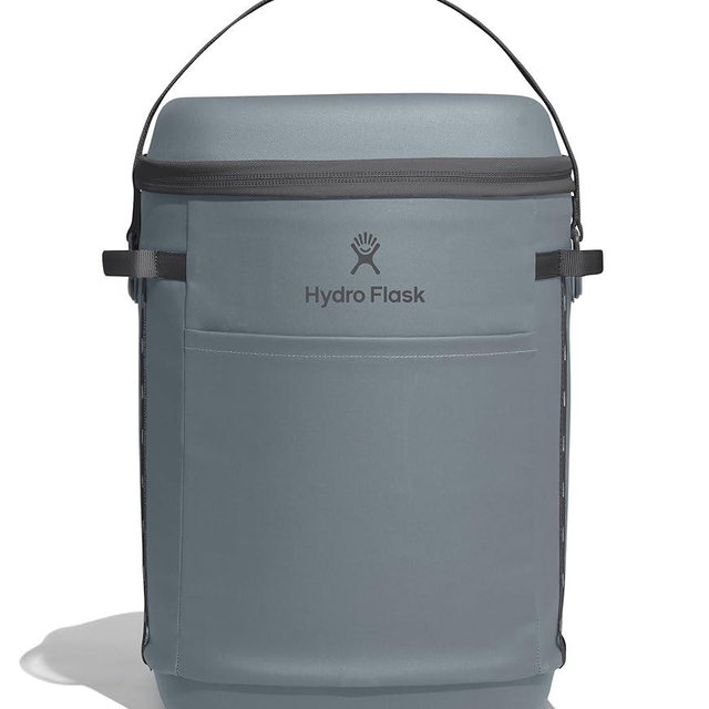 Hydro Flask Carryout Cooler Backpack - Insulated Portable Soft Cooler - 20 L Capacity in Shale Gray
