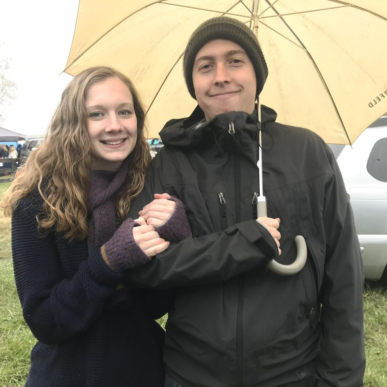 At the Montpelier Hunt Races!