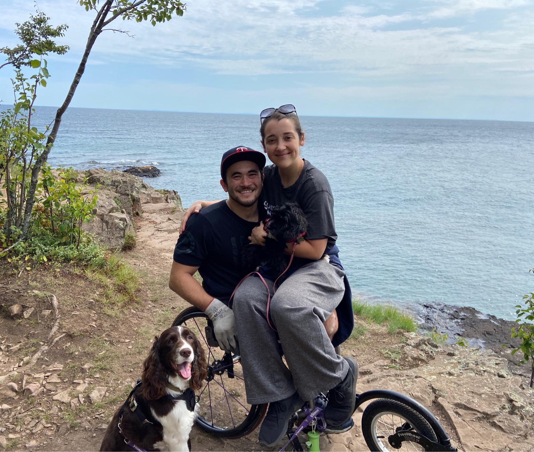 Our trip to Lake Superior when Winnie was only 4 months old!