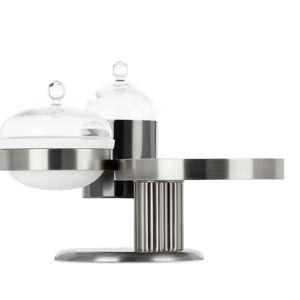 L'Objet - Silver Small High Rise Server