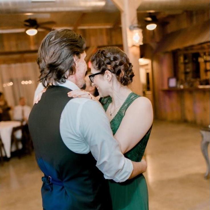Us at Kiley's wedding (March 2018)