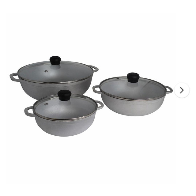 IMUSA Cast Caldero 3 piece set