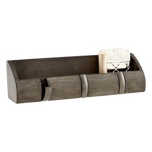 Driftwood 3-Hook Flip Cubby Organizer by Umbra
