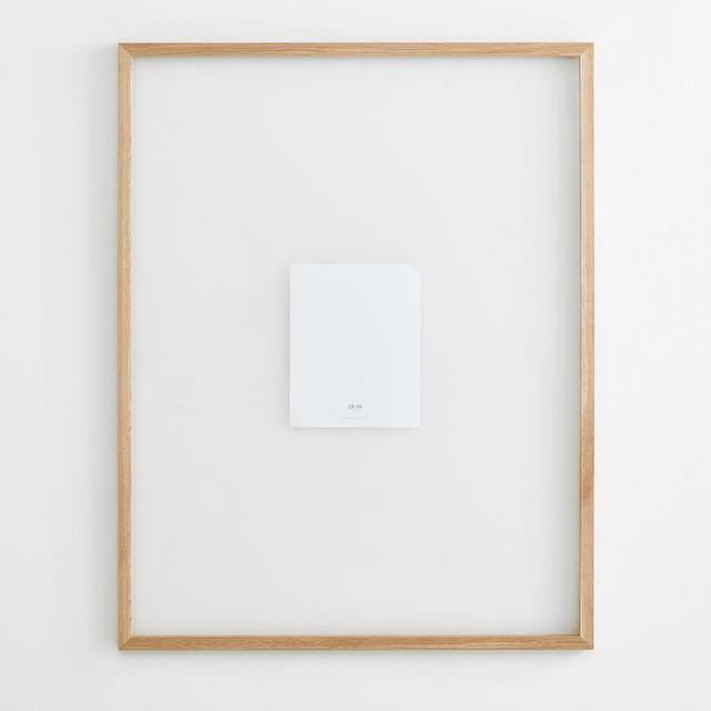Floating Wood Gallery Frame, 28x36 (29x37 overall) - Natural