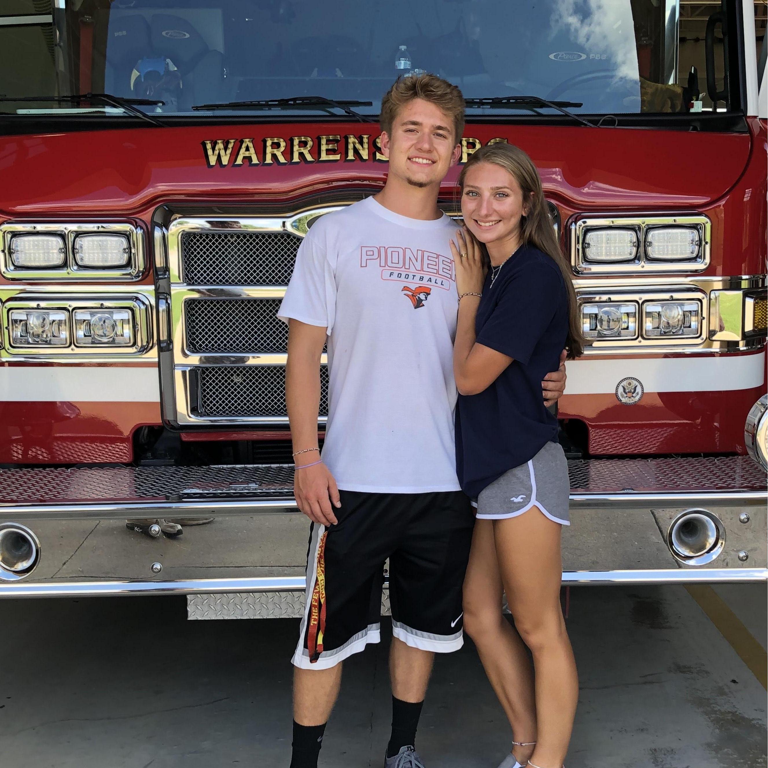 Dropping off Aaron to move for college at UCM
