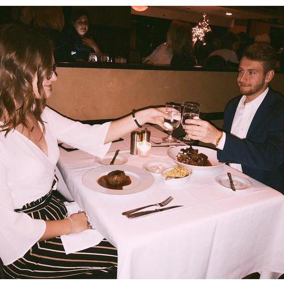 Our first trip together - Chicago, The Signature Room on the 95th Floor