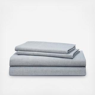 Graydon Melange 4-Piece Sheet Set