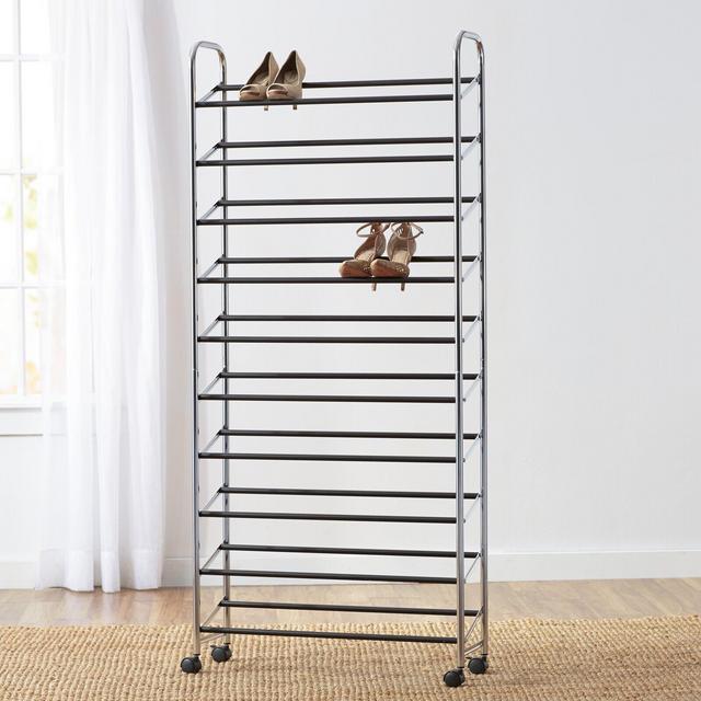 Wayfair Basics 50 Pair Shoe Rack