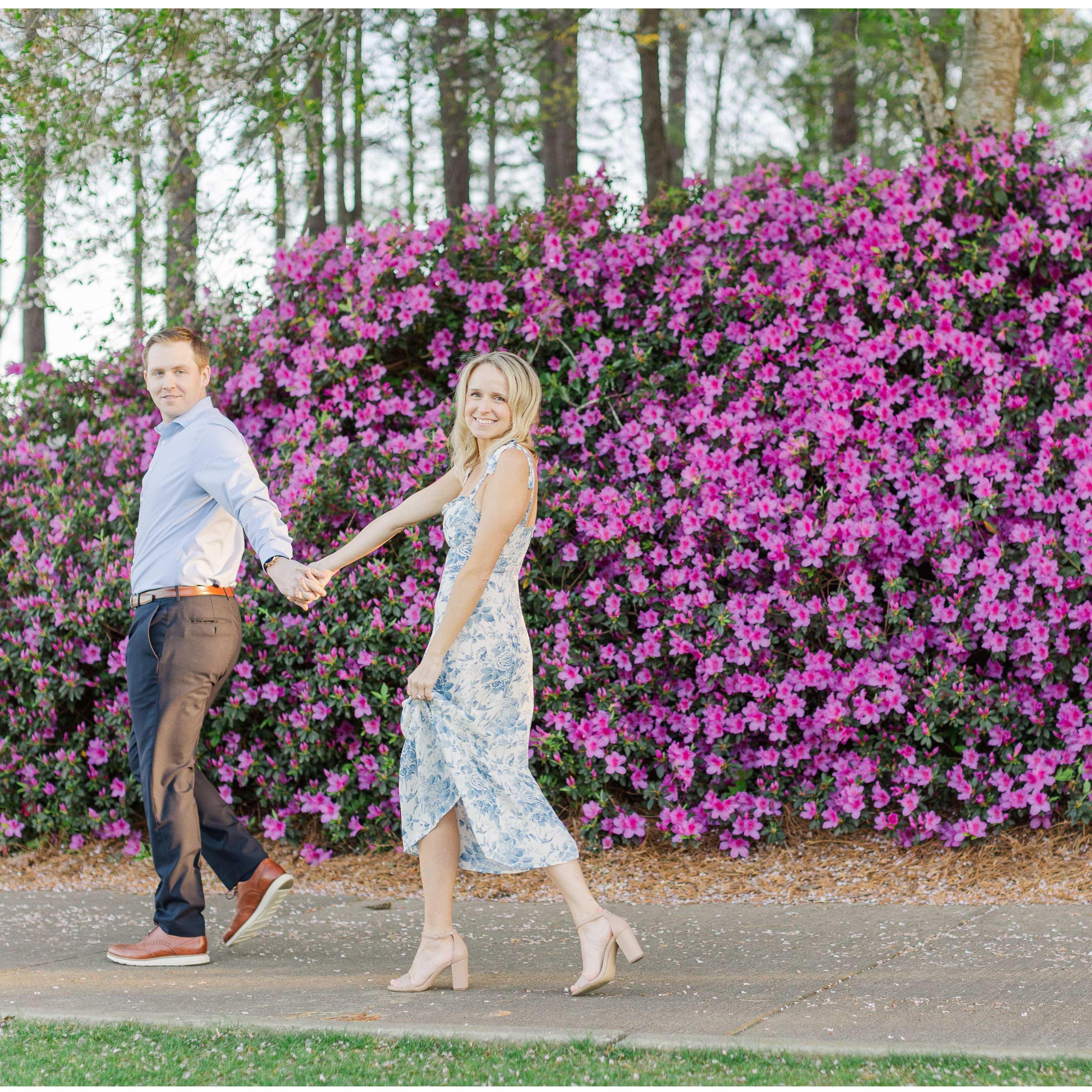 Engagement session in GA -- Lauren Kearns Photography