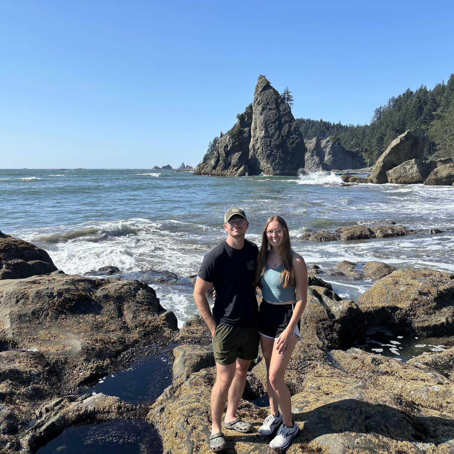 Rialto Beach at Olympic National Park, Washington State