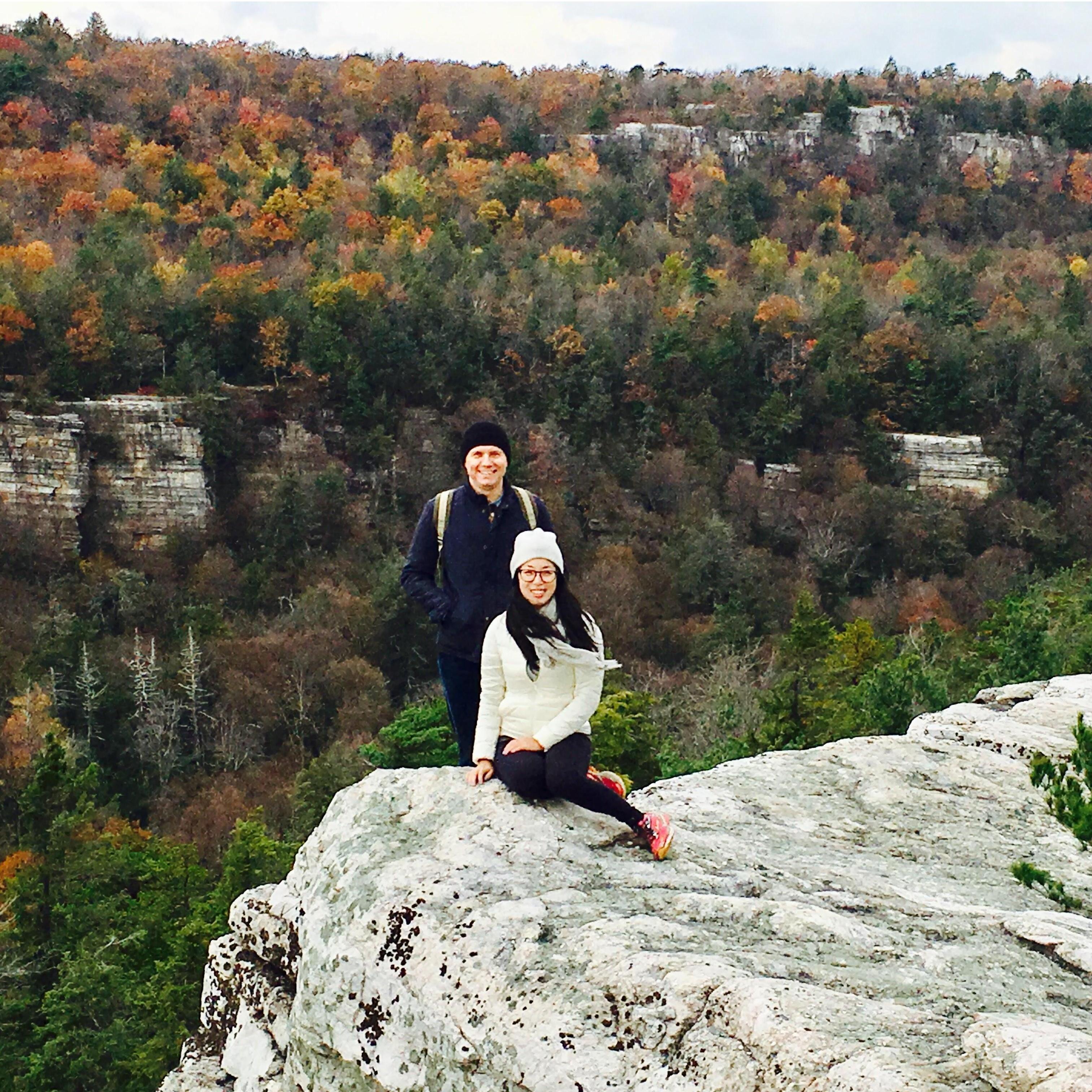 We love hiking!