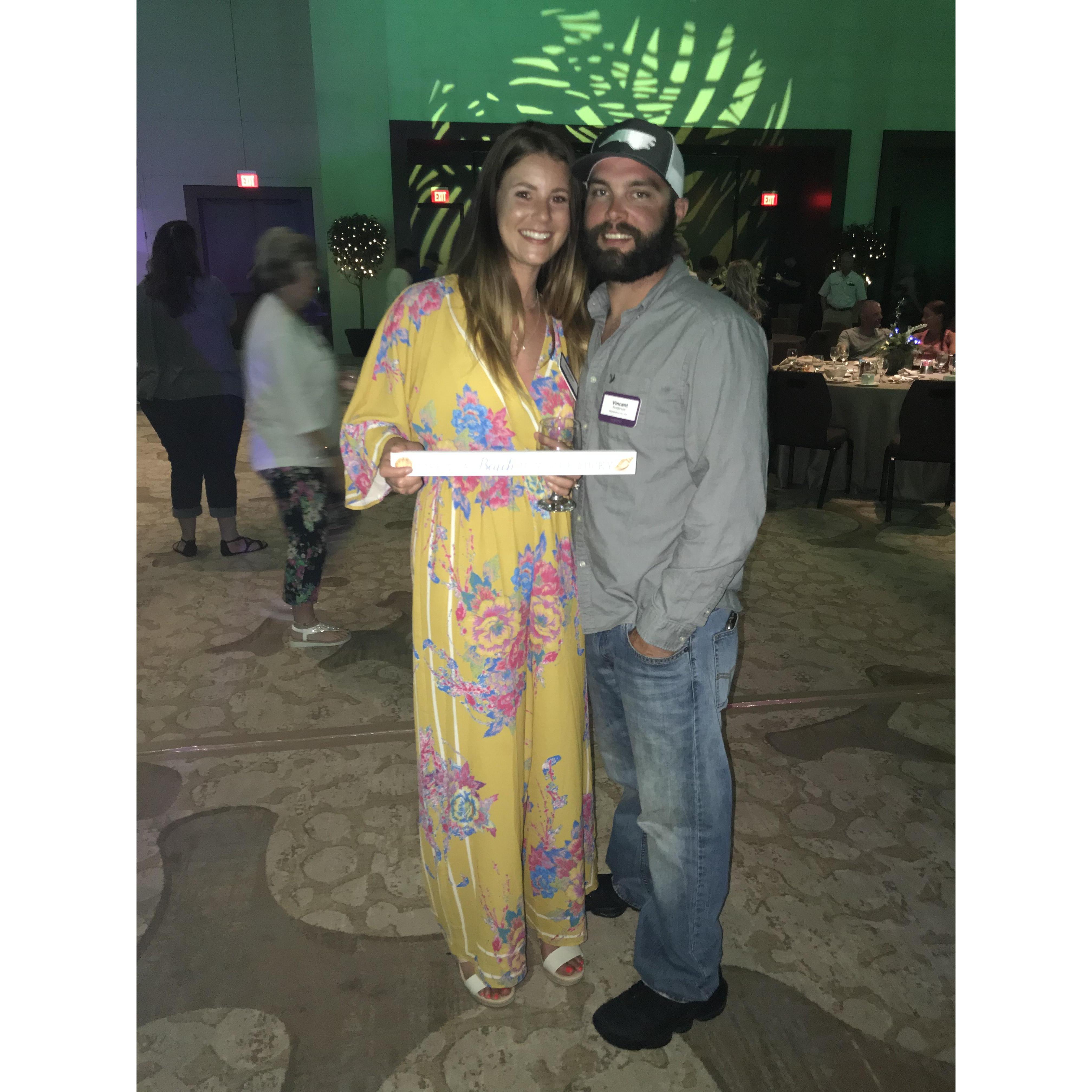 My biggest supporter has a beard!