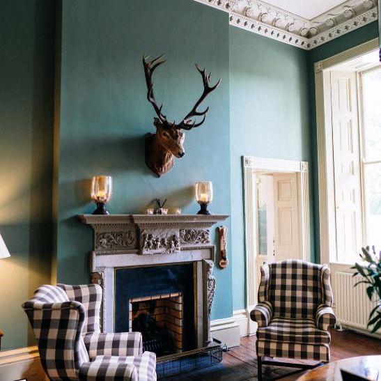 One of the drawing rooms