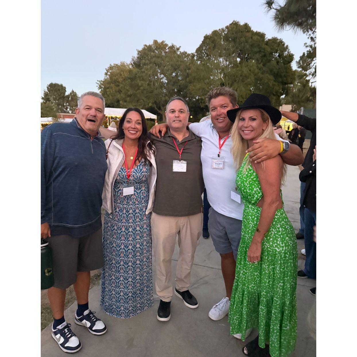 Celebrating a lifetime of friendship with other Mauraders.