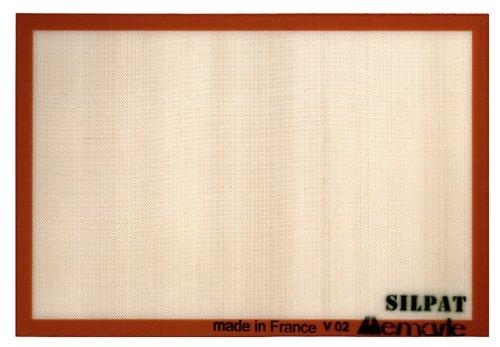 Slipat Non-Stick Silicone Commercial Size Baking Mat, 16.5-Inch by 24.5-Inch