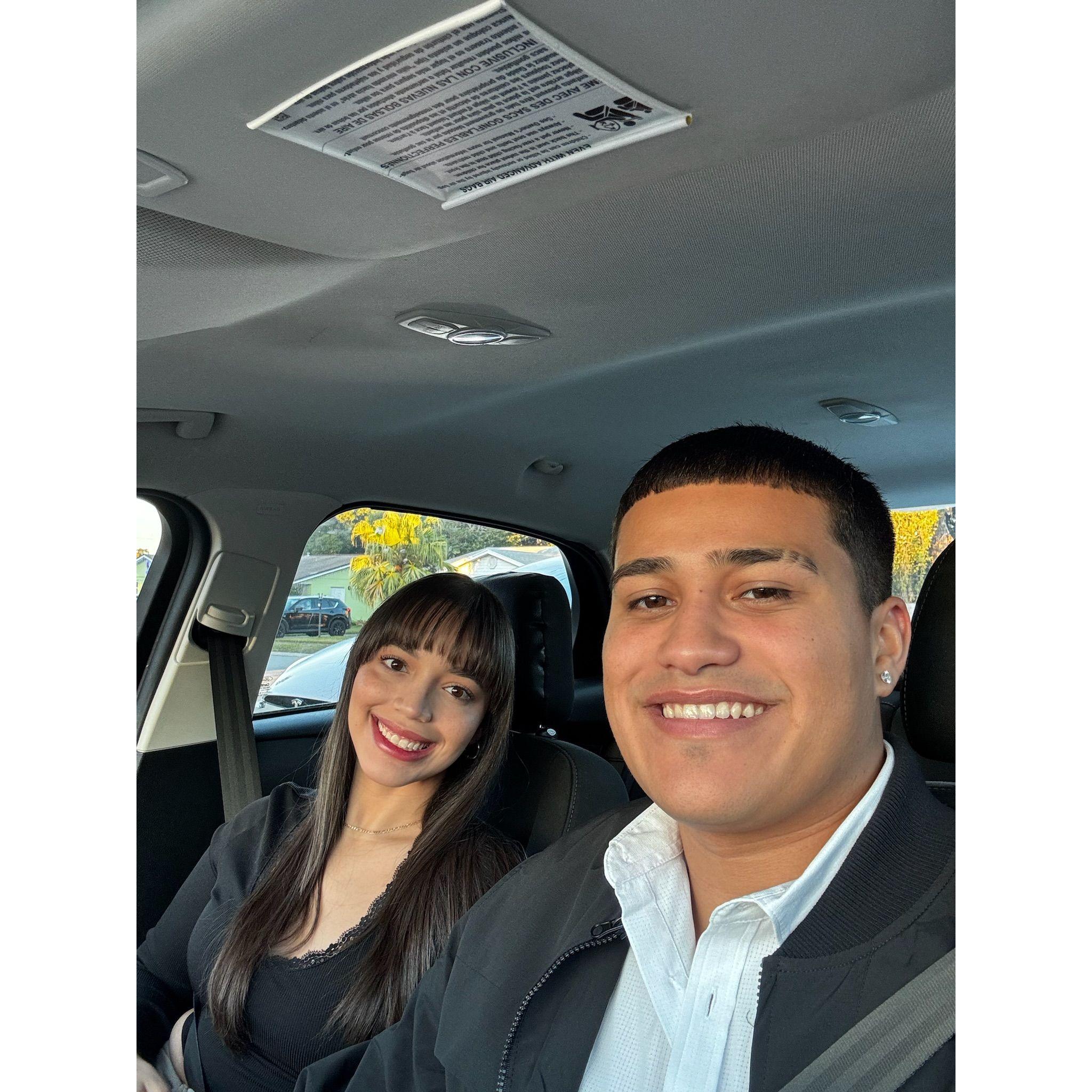 Our last date as boyfriend and girlfriend