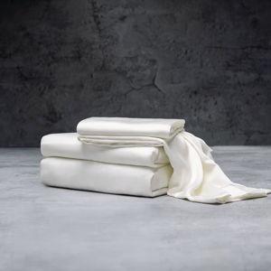 King Size Bamboo Sheets | LUXOME | Ivory