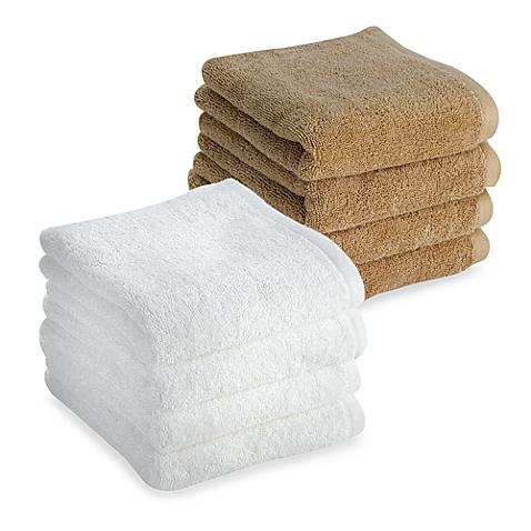 Tranquility Hand Towels in White (Set of 4)