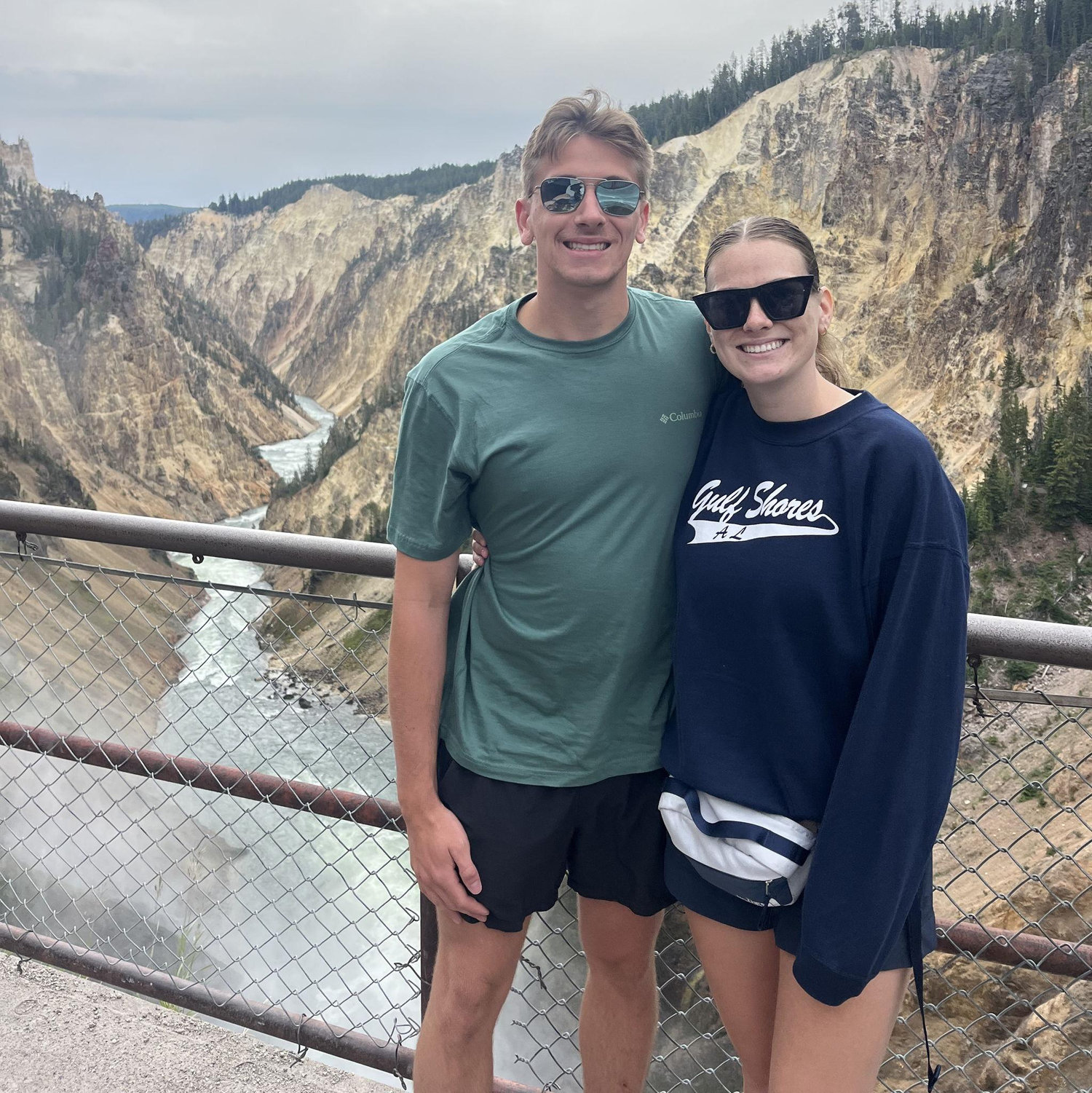 July 2025 - We went to Yellowstone with Delaney's family!