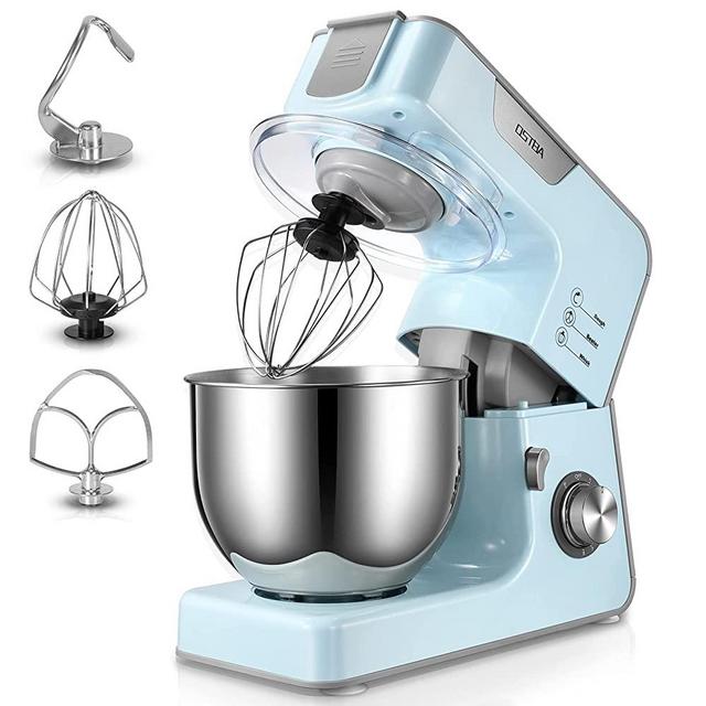 OSTBA Stand Mixer,8+1 Speeds Kitchen Electric Mixer 5.5QT All Metal-Series  Mixing