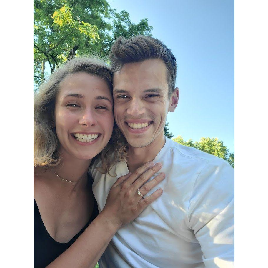 The excitement after Corban proposed