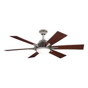 Kichler 300136AP 3 Light 52-Inch Valkyrie Ceiling Fan, Antique Pewter