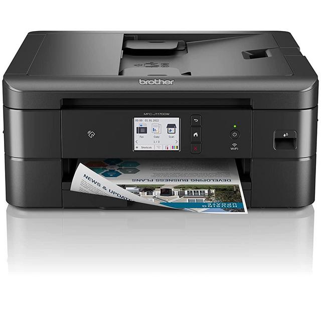Brother MFC-J1170DW Wireless Color Inkjet All-in-One Printer with Mobile Device Printing, NFC, Cloud Printing & Scanning
