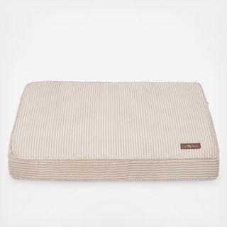 Corduroy Rectangular Memory Foam Pillow Pet Bed