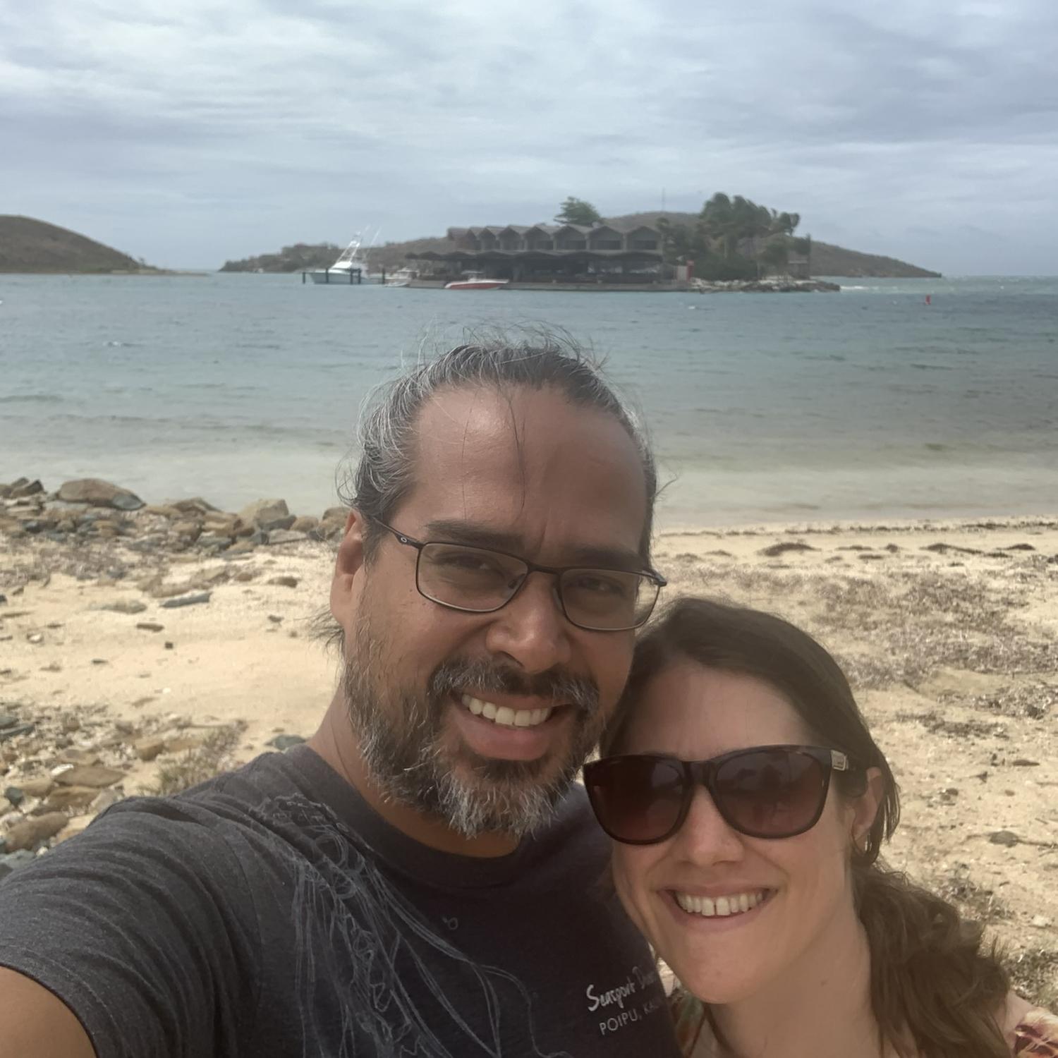 Island hopping in the British Virgin Islands
