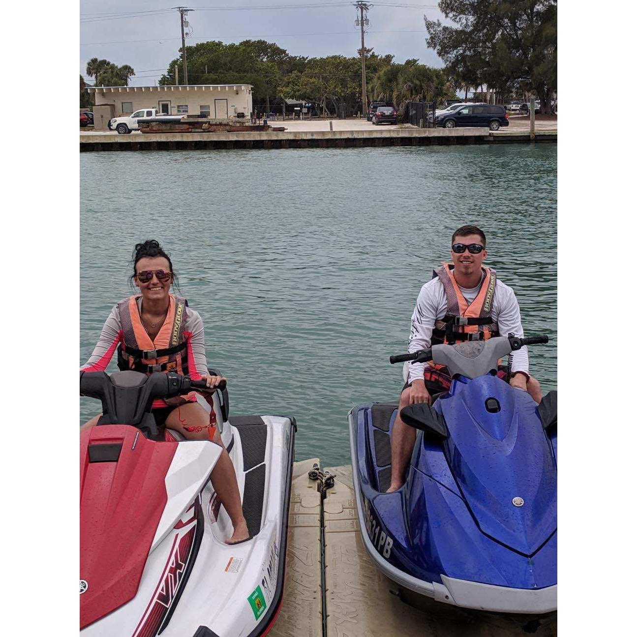 Jet Skiing with the Dolphins - Florida 2019