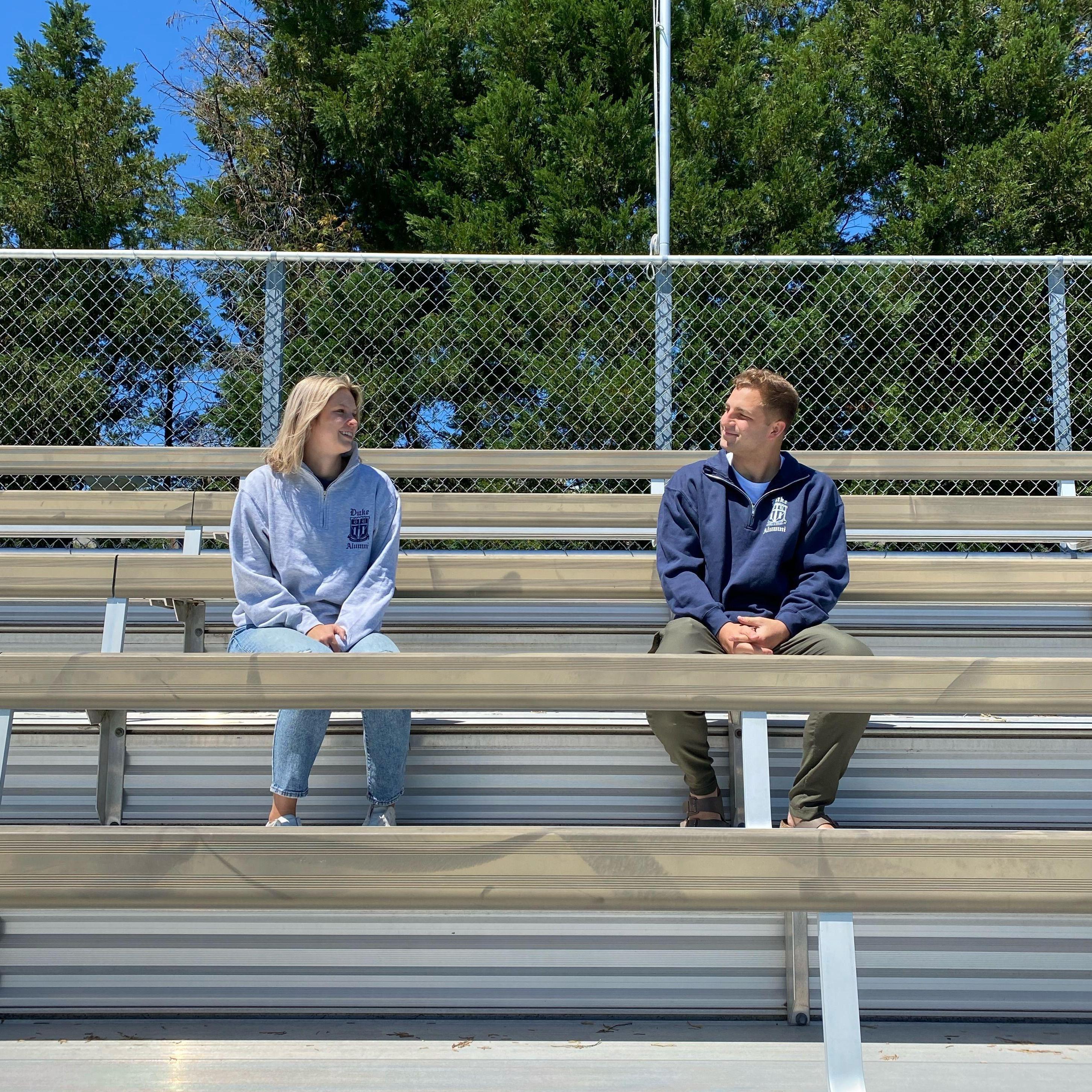 Recreating where we met, 4 years later!