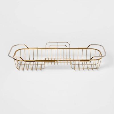 Bathtub Caddy Brass - Threshold™