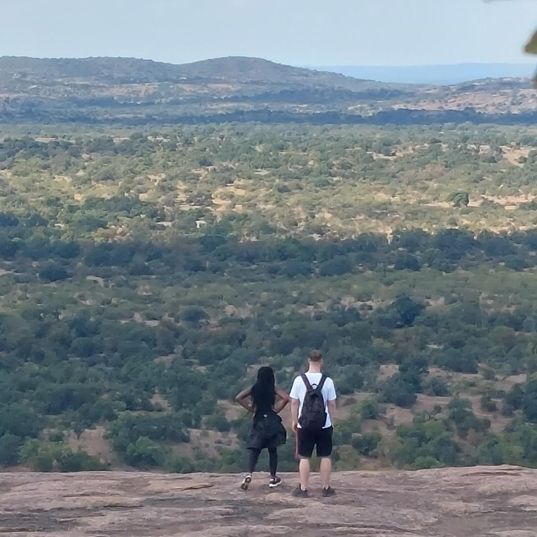 Right before Brett got down on his knees to say "Ameck Tetuh, being with you feels like I am on top of the world, I'd love to keep sharing this world with you, will you marry me?" ahh Melts my heart.