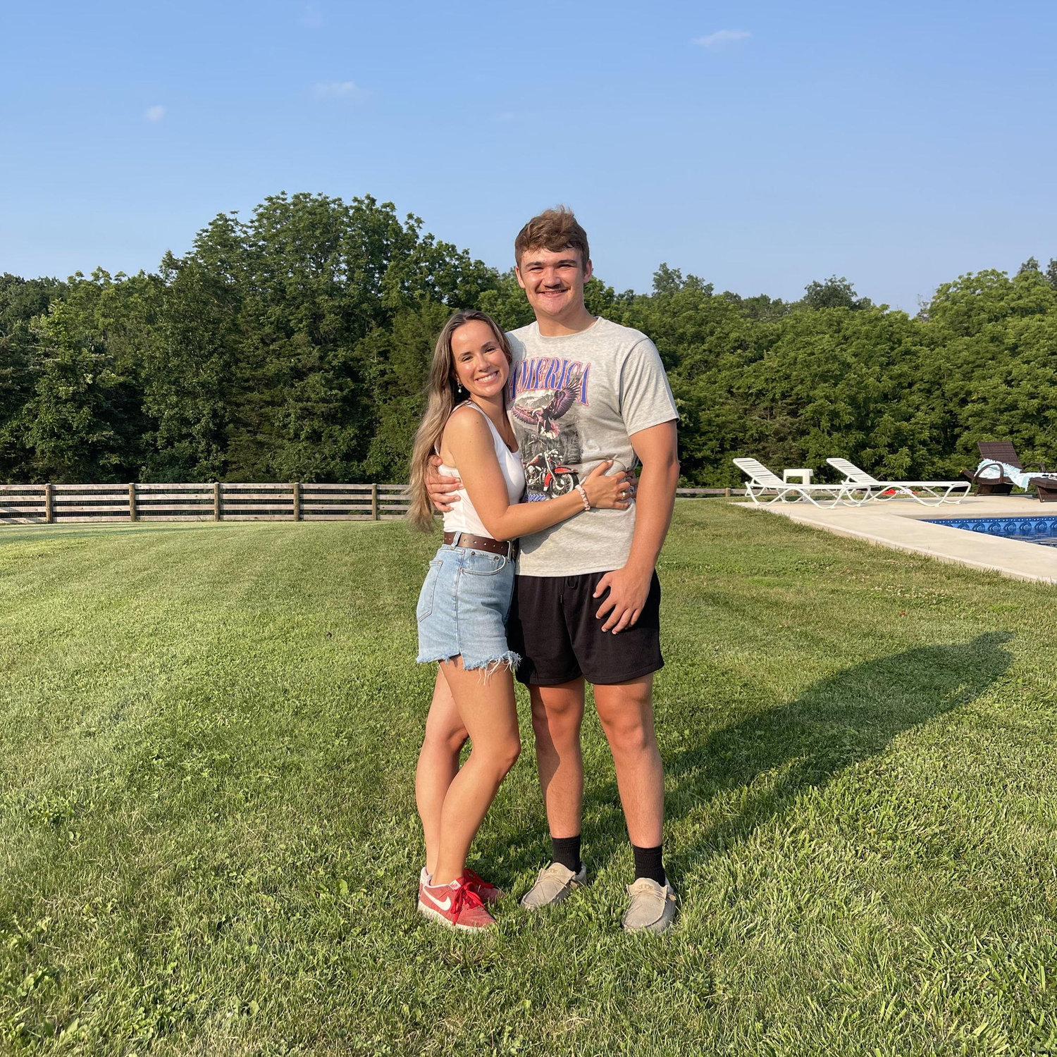 4th of July with the Wakefields! We spend a lot of time with his big family who all live close by!